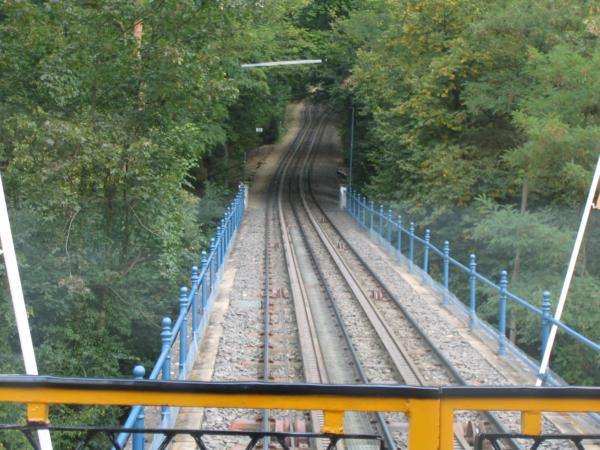 Abfahrt mit der Nerobergbahn