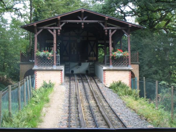 Bergstation der Nerobergbahn