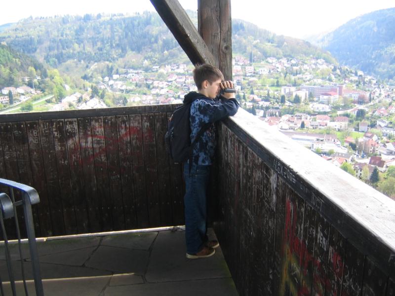 Aussichtsplatform auf dem Ohrsbergturm