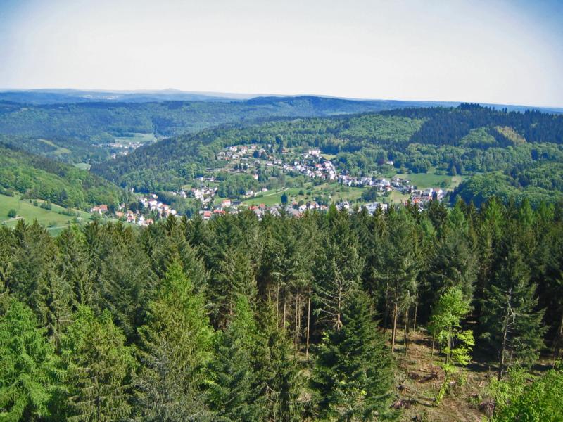 Blick vom Teltschickturm